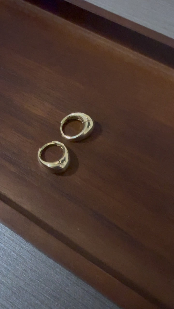 Cercle d'Or Hoops