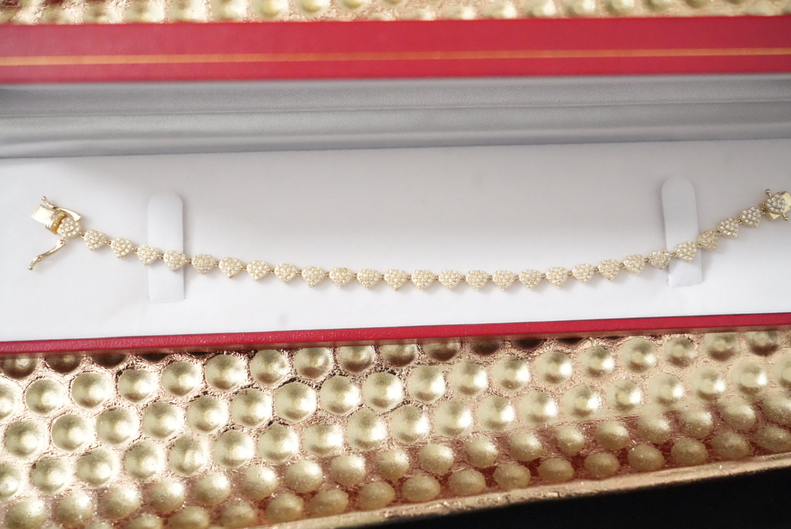 Chaîne de Cœurs Bracelet