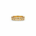 Gold Diamond Band Ring
