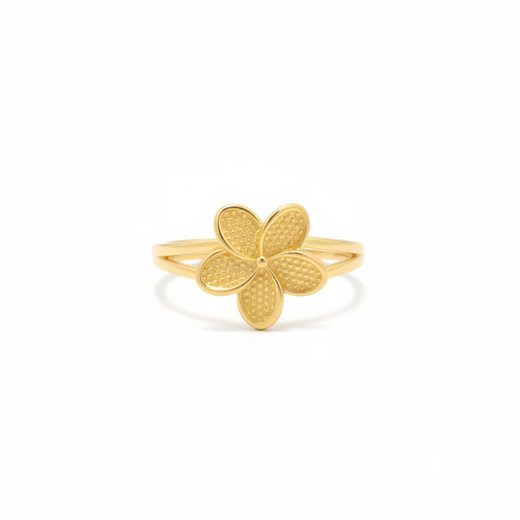 Gold Flower Ring
