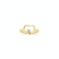 Heart Diamond Ring